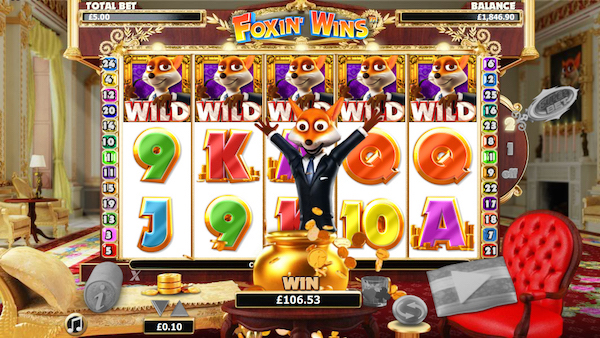 Foxin' Wins Bonus Game