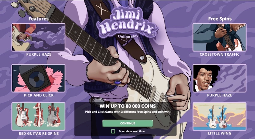 Jimi Hendrix Game Introduction