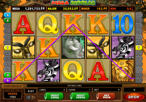 Mega Moolah Screenshot
