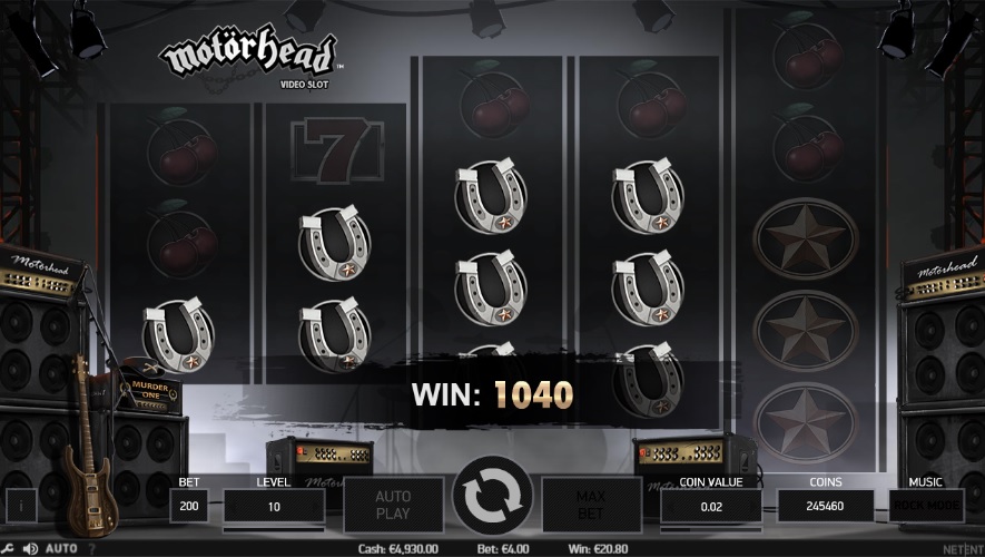 Motorhead Super Big Win