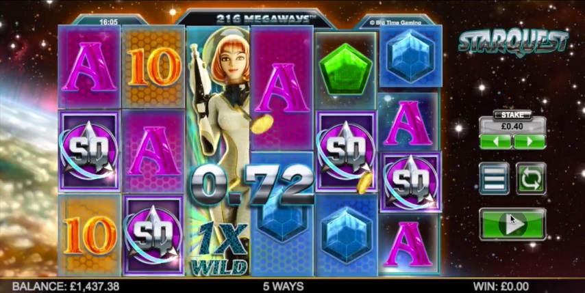 Starquest Wild Gameplay