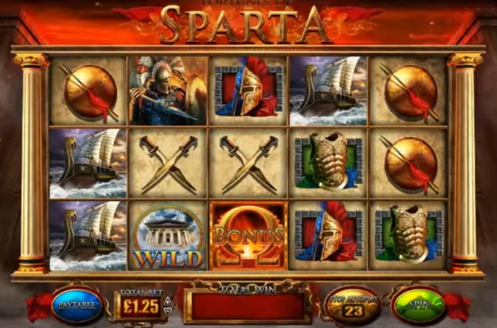 Fortunes of Sparta Gameplay