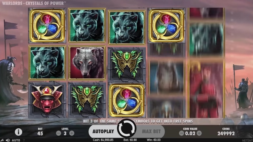 Warlords Crystals of Power Wilds Feature