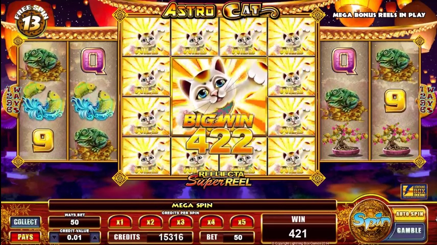Astro Cat Super Big Win