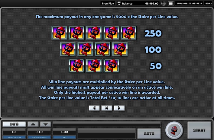 Fireworks Symbol Info