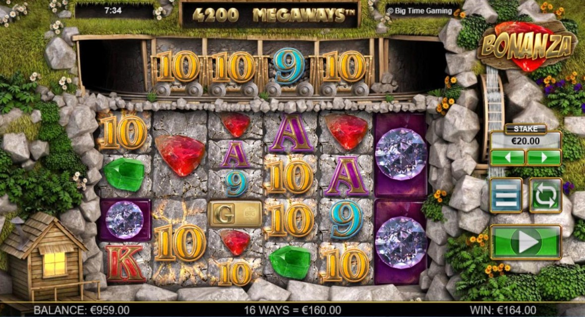 Bonanza Megaways Screenshot