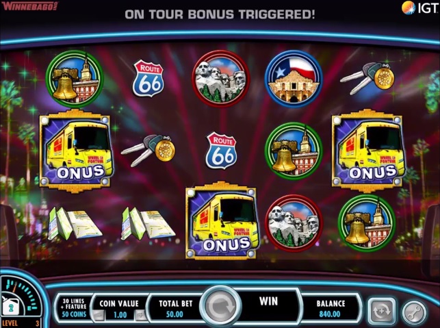 Wheel of Fortune On Tour Bonus Trigger
