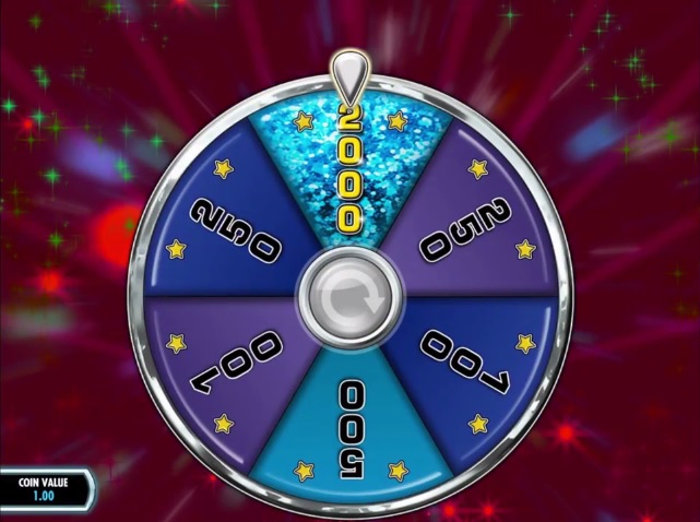 Wheel of Fortune Spin To Win Feature