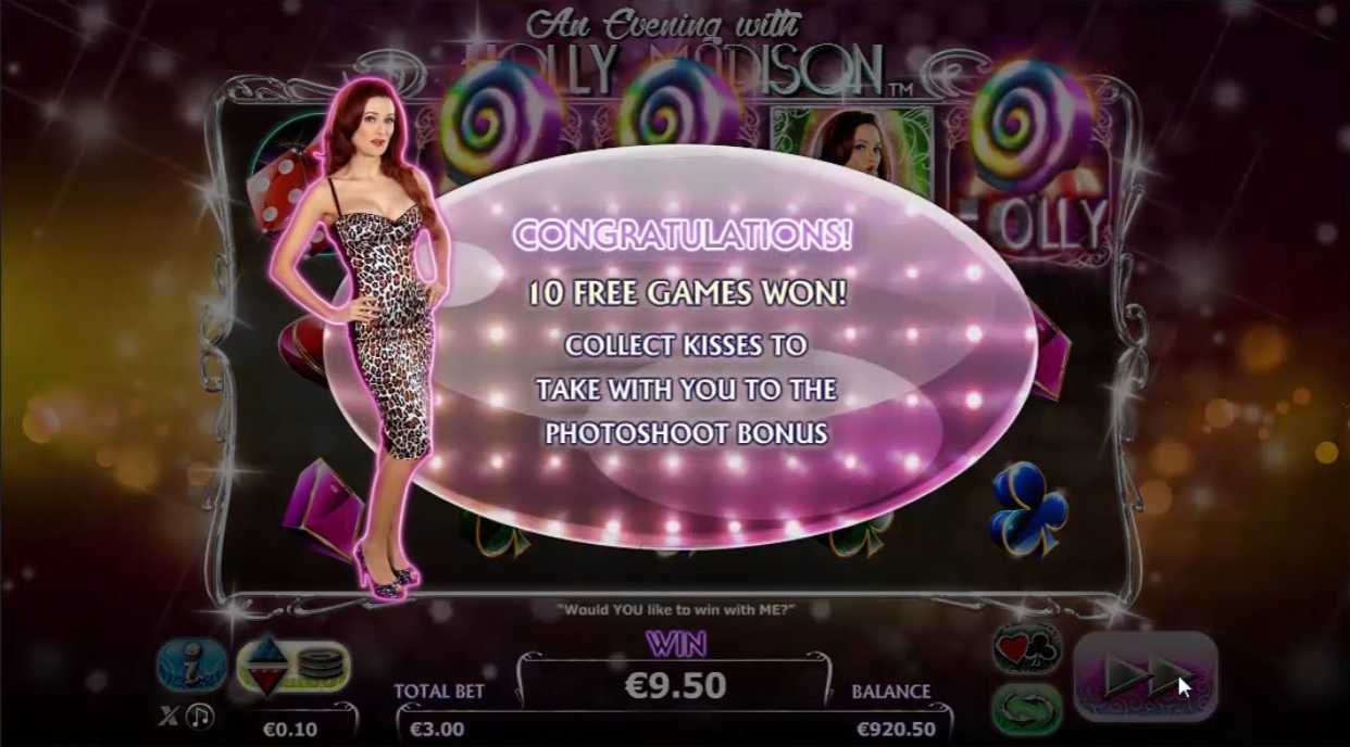 An Evening with Holly Madison Extra Spins Trigger