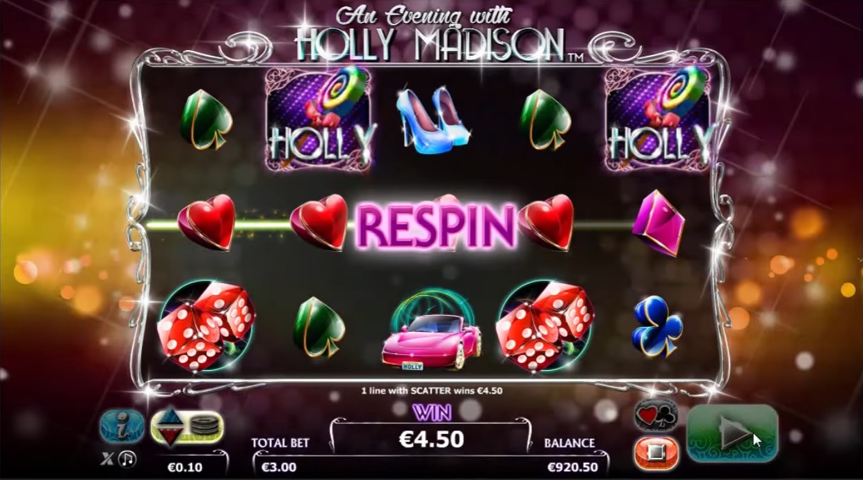 An Evening with Holly Madison Extra Spins Trigger