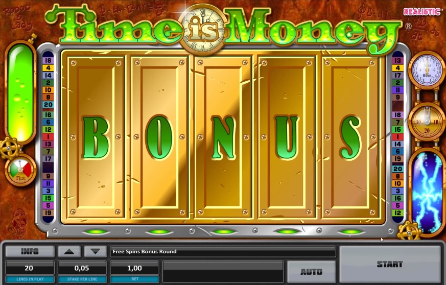 Time is Money Bonus Trigger