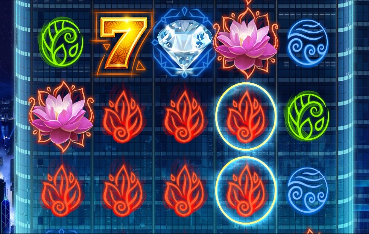 Hong Kong Tower Changing Symbols