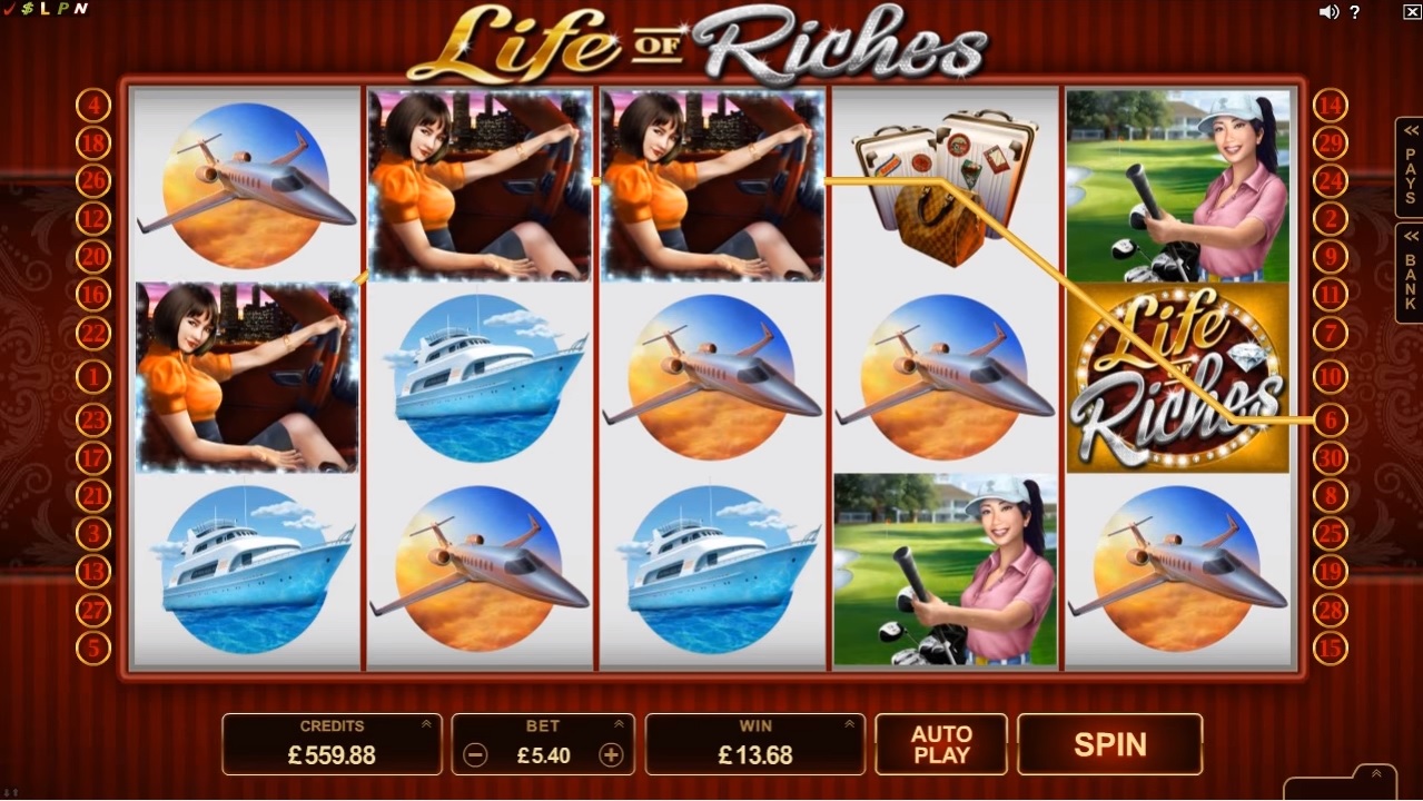 Life of Riches Gameplay