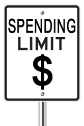 Spending Limit Sign