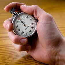 Stopwatch In Hand