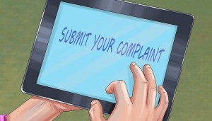 submit your complaint
