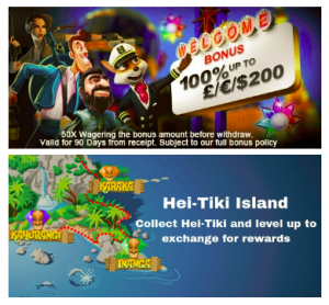 Tiki Fortunes Promotions