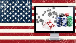 American Flag With Mac